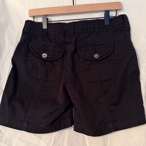 Women's Style&Co Black Cargo Shorts Size 6